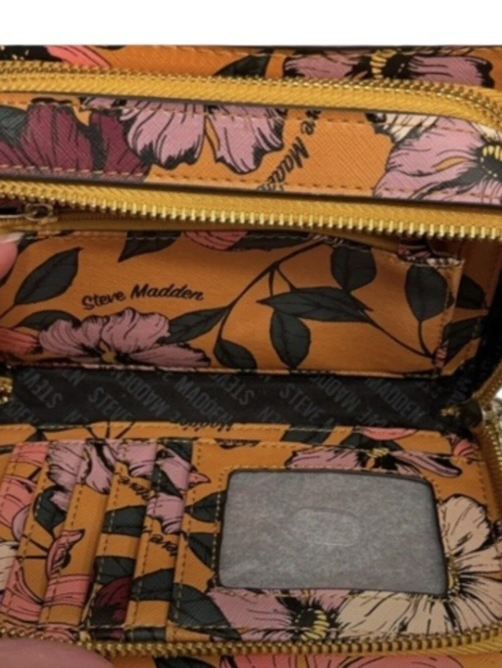 Steve Madden Floral Crossbody Bag NWT - Picture 7 of 7